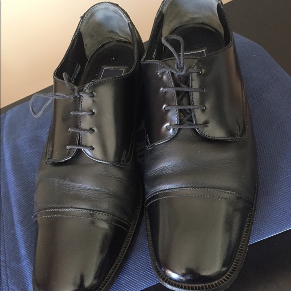 Botticelli Black Leather Cap Toe Oxford Size 11 M main image 16